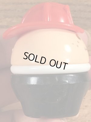 80年代頃のリトルタイクスの白人の消防士のヴィンテージトドルトッツ