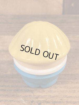 80年代頃のリトルタイクスのおかっぱの水色ボトムの女の子のヴィンテージトドルトッツ