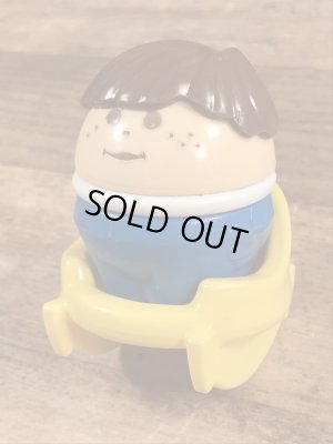 80年代頃のリトルタイクスのトドルトッツのビンテージの椅子