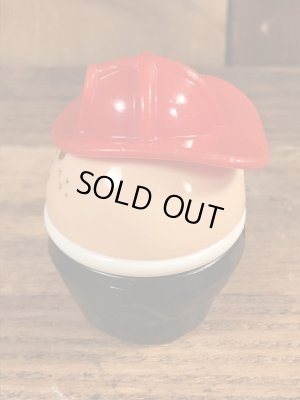 80年代頃のリトルタイクスの白人の消防士のヴィンテージトドルトッツ