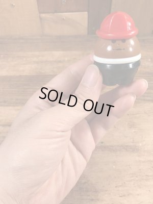 80年代頃のリトルタイクスの黒人の消防士のヴィンテージトドルトッツ