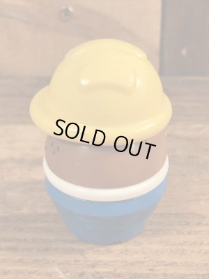 黒人の作業員のリトルタイクスのトドルトッツのヴィンテージトイ