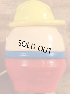 赤ボトムの作業員のリトルタイクスのトドルトッツのヴィンテージトイ