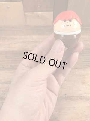 赤毛の男の子茶ボトムのリトルタイクスのトドルトッツのヴィンテージトイ