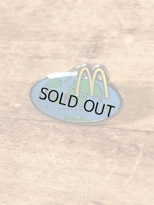 80〜90年代頃のマクドナルドのビンテージピンバッジ