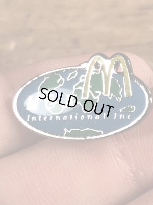 80〜90年代頃のマクドナルドのビンテージピンバッジ