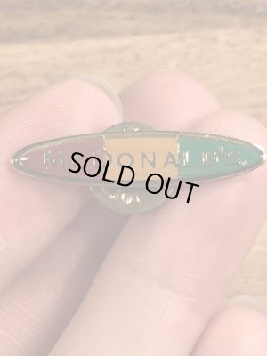 90〜80年代頃のマクドナルドのビンテージピンバッジ