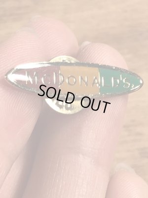 90〜80年代頃のマクドナルドのビンテージピンバッジ