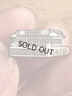 80〜90年代頃のマクドナルドのヴィンテージのピンバッジ