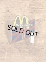 McDonald's “Union Jack 1” Metal Pins　マクドナルド　ビンテージ　ピンバッジ　ユニオンジャック　ピンズ　80〜90年代