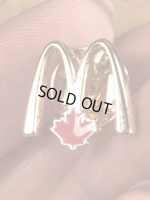 80〜90年代頃のマクドナルドのビンテージピンバッジ