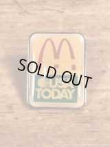 McDonald's “USA Today” Enamel Pins　マクドナルド　ビンテージ　ピンバッジ　ピンズ　80〜90年代