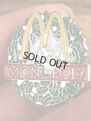 90年代頃のマクドナルドのビンテージピンバッジ