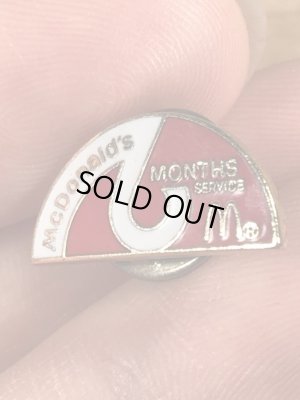 80〜90年代頃のマクドナルドのビンテージピンバッチ