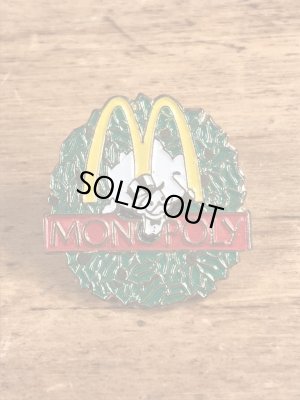 90年代頃のマクドナルドのビンテージピンバッジ