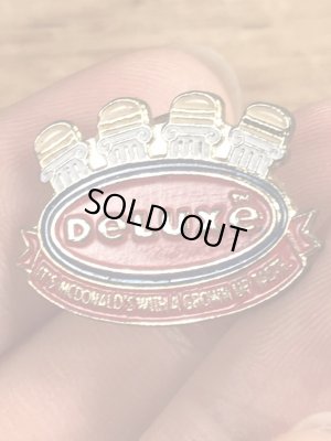 90年代頃のマクドナルドのビンテージピンバッジ