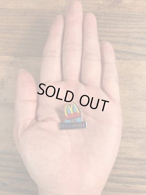 80〜90年代頃のマクドナルドのヴィンテージのピンズ