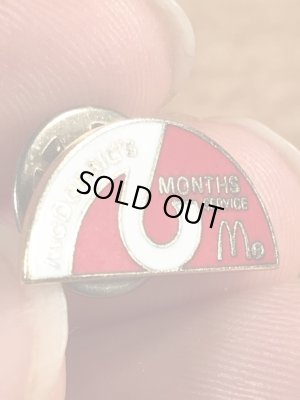 80〜90年代頃のマクドナルドのヴィンテージピンズ