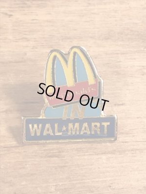 80〜90年代頃のマクドナルドのビンテージピンバッチ