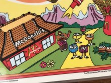 他の写真2: McDonald's “Balloon” Vinyl Placemat　マクドナルド　ビンテージ　ランチョンマット　プレースマット　80年代