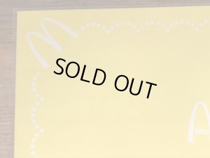 80年代頃のマクドナルドのビニール製のヴィンテージプレースマット