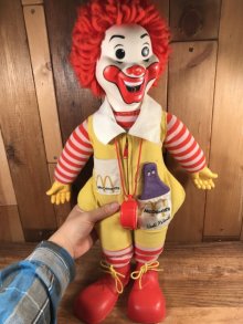 他の写真3: Hasbro Ronald McDonald Clown Plush Doll　マクドナルド　ビンテージ　プラッシュドール　笛吹ロナルド　70年代