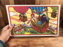 他の写真3: McDonald's “Balloon” Vinyl Placemat　マクドナルド　ビンテージ　ランチョンマット　プレースマット　80年代