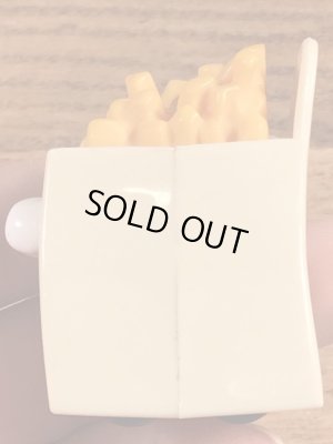 80年代頃のバーガーキングのポテトのヴィンテージハッピーミール