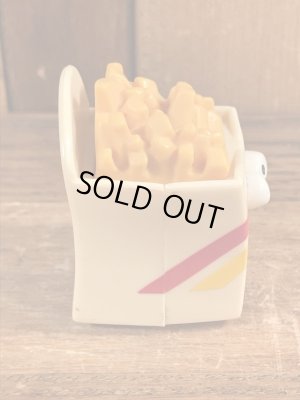 80年代頃のバーガーキングのポテトのヴィンテージハッピーミール