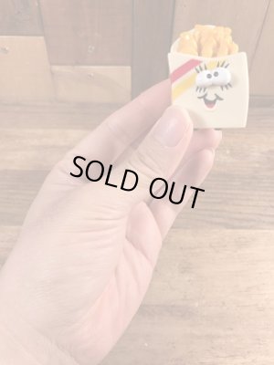 80年代頃のバーガーキングのポテトのビンテージミールトイ