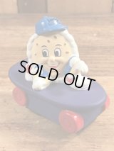 IHOP “Chocolate Chip Charlie” Vinyl Car Meal Toy　アイホップ　ビンテージ　PVCフィギュア　ミールトイ　90年代