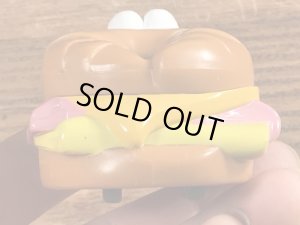 80年代頃のバーガーキングのクロワッサンのビンテージミールトイ