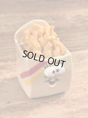 80年代頃のバーガーキングのポテトのビンテージミールトイ