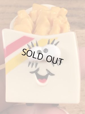 80年代頃のバーガーキングのポテトのビンテージミールトイ