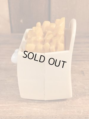 80年代頃のバーガーキングのポテトのヴィンテージハッピーミール