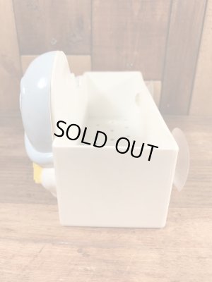 企業キャラクターのスクラビングバブルのヴィンテージバスタブオーガナイザー