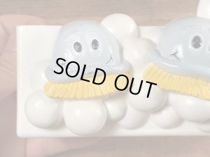 80〜90年代頃のスクラビングバブルのビンテージソープディッシュ