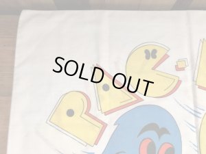 80年代頃のパックマンのヴィンテージピローケース