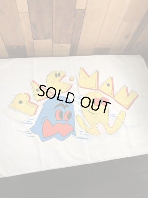 80年代頃のパックマンのビンテージ枕カバー