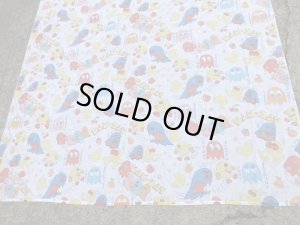 80年代頃のパックマンのヴィンテージベッドシーツ