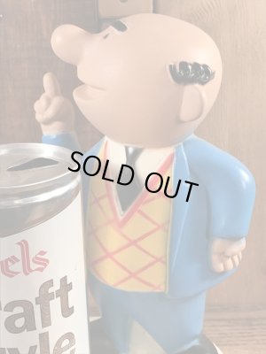 70年代頃のピールズビールのバート＆ハリーのビンテージ店頭用フィギュア