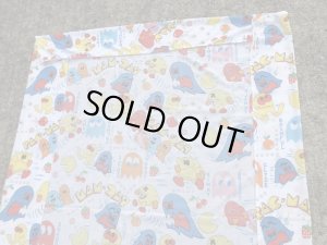 80年代頃のパックマンのヴィンテージベッドシーツ