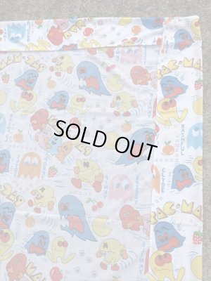 80年代頃のパックマンのビンテージボックスシーツ