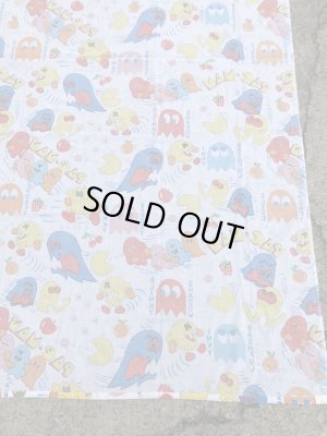 80年代頃のパックマンのヴィンテージベッドシーツ