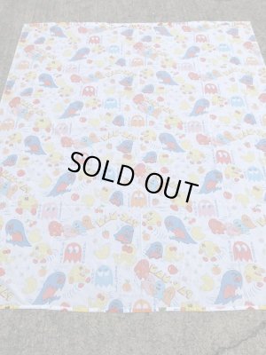 80年代頃のパックマンのヴィンテージベッドシーツ