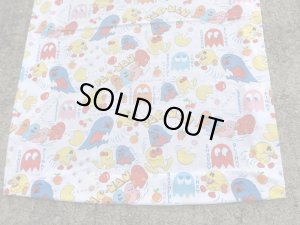 80年代頃のパックマンのヴィンテージベッドシーツ