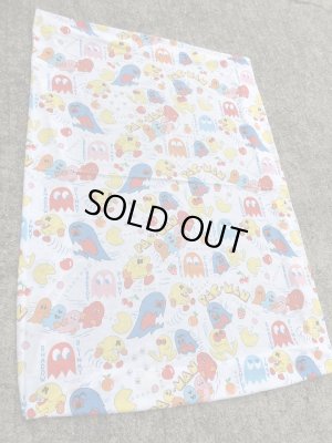 80年代頃のパックマンのヴィンテージベッドシーツ