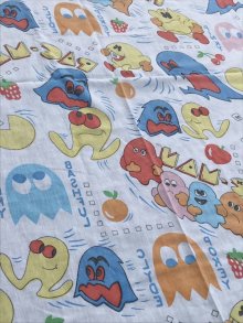 他の写真3: Pac-Man Fitted Sheet　パックマン　ビンテージ　ボックスシーツ　ベッドシーツ　80年代