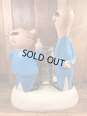 70年代頃のピールズビールのバート＆ハリーのヴィンテージディスプレイフィギュア