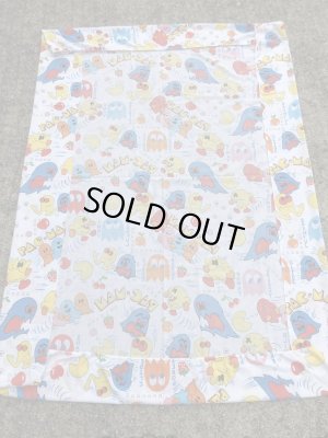 80年代頃のパックマンのビンテージボックスシーツ